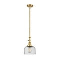 thumbnail image 1 of Innovations 206-SG-G74-LED Large Bell 1 Light Mini Pendant part of the Franklin Restoration Collection, Satin Gold, 1 of 1