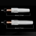 thumbnail image 5 of MOMOJIA Welding Contact Tips 40mm M6 Gas Nozzle Tip Torch 0.8/1.0/1.2mm Welding Tips For Industrial MIG Welding Torch Equipment, 5 of 8