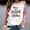 Pink, variant on Tetras Tops for Women Trendy,Fashion Women's Christmas Printed Long Sleeve Round Neck Ladies Sweatshirt,Tops Blouse