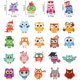 thumbnail image 3 of 160 Pieces Owl Stickers for Kids Owl Waterproof Stickers Owl Wall Decals Wisdom Clever Intelligent Cute Animal Vinyl Stickers for Halloween Water Bott, 3 of 4