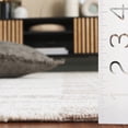 thumbnail image 5 of Safavieh Metro Cymone Checkered Area Rug, Beige/Ivory, 6' x 6' Square, 5 of 11