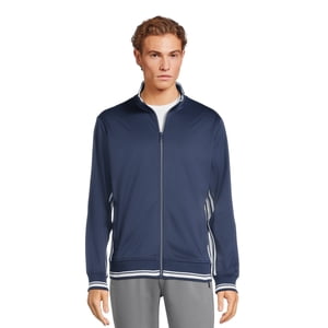 Athletic Works Men's Tricot Track Jacket
