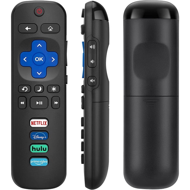 Reemplazo Nuevo RC280 RC282 Compatible Con TCL-Roku-TV-Remote Gao Jiahui Mando A Distancia Universal Con Botones Netflix Disney Hulu Primevideo