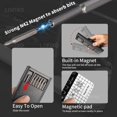 thumbnail image 3 of Hearthfun Screwdriver Phillips Torx Triangle Triwing Flat Head Star Eyeglasses Repair Kit Screw Driver Set Magnetic All In One Tools Set For Iphone Switch Gameboy Controller Ring Doorbell Mac Ps4 Xbox, 3 of 5