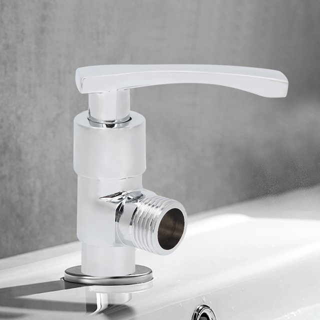 Válvula de ángulo del grifo, válvula de control de agua del grifo Válvula del grifo del baño Válvula de control del grifo Funcionalidad inteligente