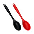 thumbnail image 6 of STRANDCHIC 2Pcs Silicone Cooking Spoons in Assorted Colors for Soup Porridge and Rice Serving, 6 of 8