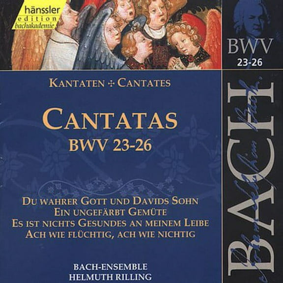 Helmuth Rilling - Sacred Cantatas BWV 23-26 - Music & Performance - CD