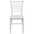 thumbnail image 5 of Emma + Oliver Child’s All Occasion White Resin Chiavari Chair for Home or Home Based Rental Business, 5 of 10