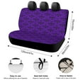 thumbnail image 2 of World Map Print Print Car Accessories Car Rear Seat Covers Fashion Auto Back Seat Protector Decoration Universal Auto Interior, 2 of 6