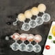 thumbnail image 5 of Molde para Hacer Bolas de Hielo de 4 Agujeros | Bandeja de Moldes de Esferas para Cubitos de Hielo Redondos para Fiestas, Cócteles, Whisky | Material PP a Prueba de Fugas | Apilable y Fácil de, 5 of 6