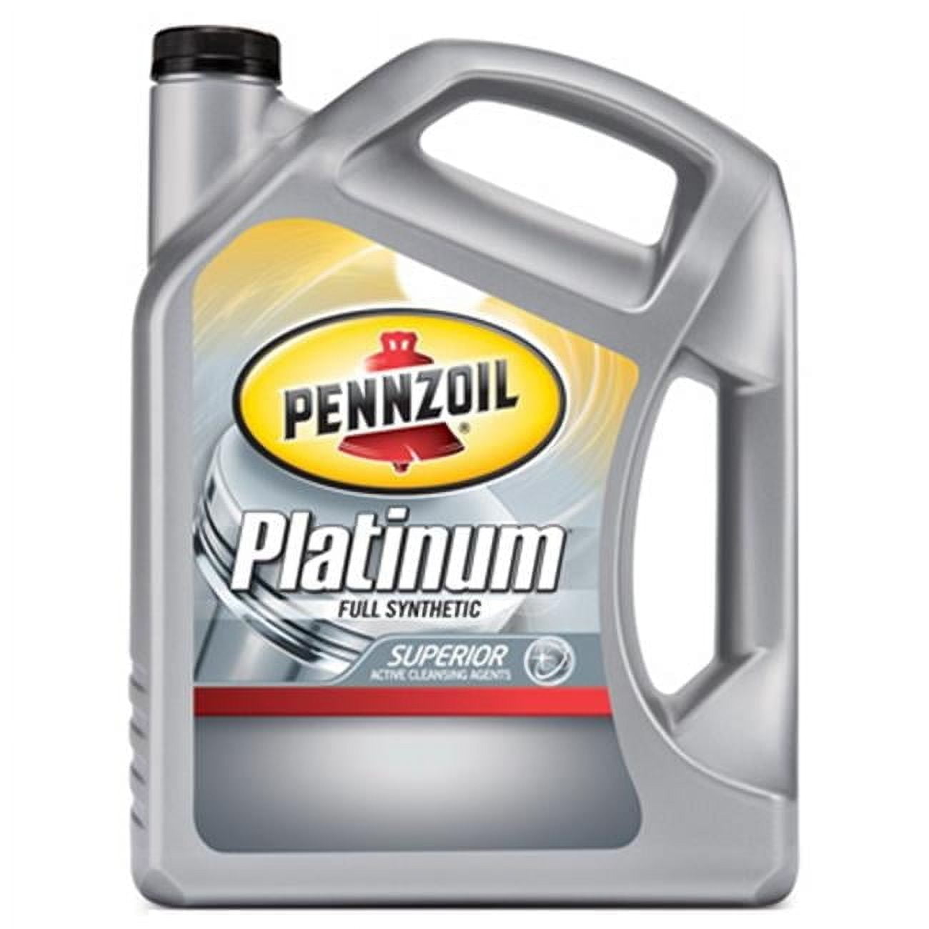Pennzoil Platinum Full Synthetic 5W-30 Motor Oil, 5 Quart