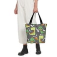 thumbnail image 5 of Kll Tote Bag For Women Cartoon Dinosaurs.Cute Dinosaurs Print Shopping Grocery Reusable Bags For Office School Shopping Travel, 5 of 7