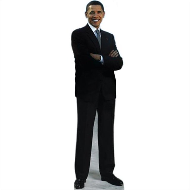 Star Cutouts SC670 Président Barack Obama Taille Réelle Découpe