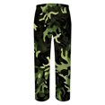 thumbnail image 4 of Aueoeo 2 Piece Tracksuit Outfits For Mens Casual Camouflage Graphic Print Crewneck Pullover and Sweatpants Sport Set, 4 of 7