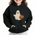 thumbnail image 2 of Sweatshirt for Girls Cute Printed Long Sleeves Hoodies with Pocket Casual Crew Neck Fall Winter Pullover Tops Clothes Comfy Jumper School Warm Girl Sweatshirts, 2 of 4