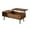 Brown, variant on LWVITH 39" Wood Coffee Table for Living Room with Lifting Top, Lift Top Coffee Table with Storage, Small Coffee Table with Hidden Compartment & Shelf, Living Room Table Furniture,