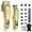 Gold, variant on Cshidworld Electric Beard Trimmers Kit, 13 Piece Unisex Hair Clipper Set with Easy-Clean Motor