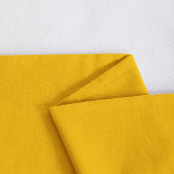 Lorviah Premium Cotton Body Pillowcase 20"x54", Ultra Soft & Breathable Body Pillow Cover with Envelope Closure, Ginger Yellov