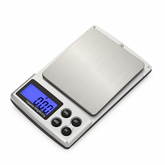 Btomtd Portable Jewelry Scale and Diamond Tester, Digital Pocket Weigher and Selector Tool for Gemstones and Valuables, Kitchen Food Scale, Silver