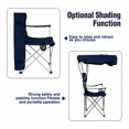 thumbnail image 5 of REDCAMP Portable Camping Chair with Canopy Heavy Duty Outdoor Folding Chair with Shade 600D Oxford Canopy Chair for Beach Fishing Lawn Picnic Sports Dark Blue, 5 of 9