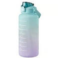 thumbnail image 1 of PENGXIANG Portable Sports Water Bottle With Straw & Motivational Time Marking Reminder, 1 of 2