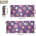 thumbnail image 4 of Dreamtimes Donuts on Purple Beach Towel Quick Dry Absorbent Bath Towels Sandproof Lightweight Towel for Gym Yoga Sports Swimming 31x71in, 4 of 7