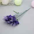 thumbnail image 2 of Modern Home Decor, Artificial Lavender Flower for Bouquets Wedding Home 10 Heads, 2 of 6