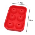 thumbnail image 3 of Silicone Ice Cube Mold Ice Ball Mold For Round Ice Cubes 2-pack, 3 of 5