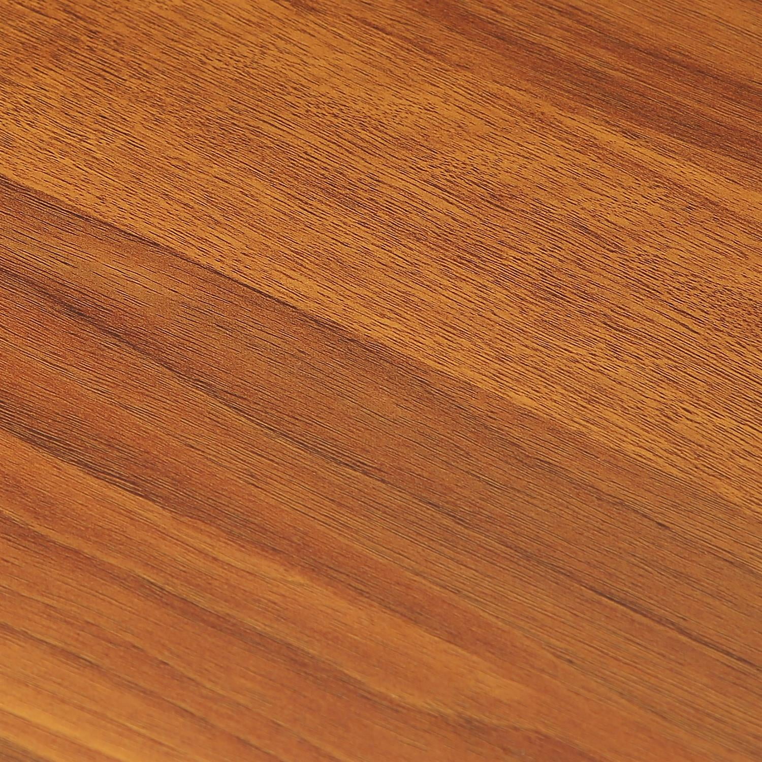 Demi Bonn 25" Mid-Century Modern Wood End Table, Stylish Living Room Accent, Versatile Home Decor, Brown