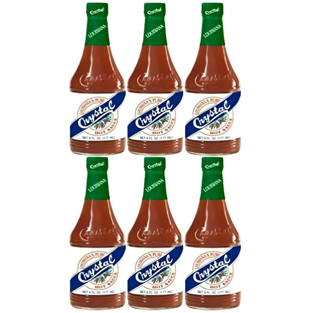 Tribeca Curations Louisiana Pure Hot Sauce Value Pack by Crystal 6
