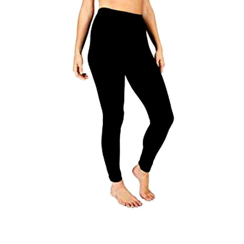 Marilyn Womens Opaque Warm Leggings With Plush Inner Lining Size S M L XL 