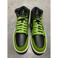thumbnail image 4 of Ni - ke NEW Jordan 1 Mid Altitude Green Black Timberwolves Retro BQ6472-031 Size 11.5, 4 of 5