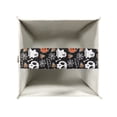 thumbnail image 4 of FUIALDOLG Decorative Tissue Box Cover Square with Pumpkin Skull Ghost Tissue Box Holder Waterproof PU Leather Modern Facial Organizer for Bathroom/Car/Office Home Decor, 4 of 7