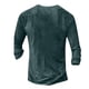 thumbnail image 3 of Men's Summer Long Sleeve Slim Fit Fashion Breathable Men's Blouse S, 3 of 3