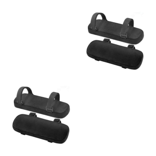 Scienceny 1 par de reposabrazos de silla de oficina, taburete de ordenador extraíble ajustable portátil, soporte para brazo, cojín, accesorio Type6 NO6