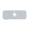 thumbnail image 1 of Panxico Drain Rack Kitchen Essentials Kitchen Sink Splash Guard Silicone Faucet Handle Sink Guard Kitchen Sink Sponge Holder Kitchen Sink Faucet Faucet Pad Clear 2B, 1 of 3