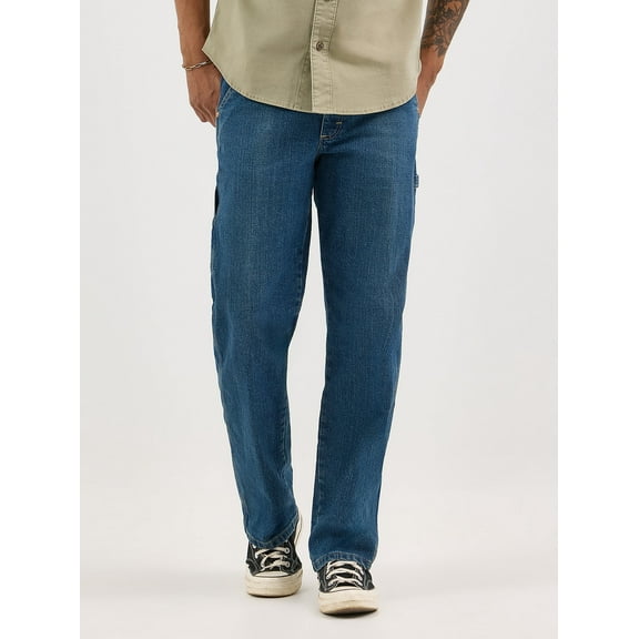 Men's Carpenter Jean, Color: Rodeo Blue, Size: 42X34