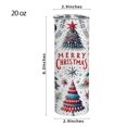 thumbnail image 2 of Merry Christmas Tumbler, Christmas Tumbler With Lid and Stainless Steel 20oz Christmas Skinny Tumbler Insulated Christmas Cups Merry Christmas Christmas Coffee Mug Water Bottle Christ, 2 of 6