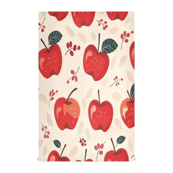 Kitchen Towel 28x18 Inches x1，Plate Towel, Decorative Towel, Napkin, Tea Towel Tea Towels For Kitchen Dish Cloths & Dish Towels Apple