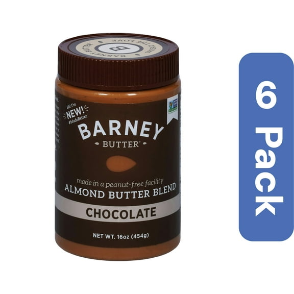 Barney Butter Nut Butter Almond Chocolate (Pack of 6)