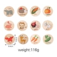 thumbnail image 1 of Wooden Puzzles For Toddlers 12 Piece Vegetable Shape Sensory Toy Set With Smooth Rounded Edges And Magnetic Pieces, 1 of 2