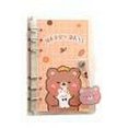 thumbnail image 2 of CNKOO FeiraDeVaidade 100 Sheets Cute Cartoon Notebook Loose Leaf Detachable Book Scrapbook Journal Planner Notebook For Student, 2 of 7