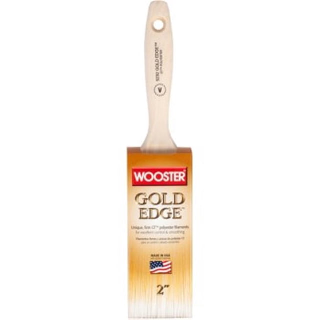 Wooster 266901 Brosse à Vernis Bordure Dorée 2 Po, Lot de 6