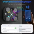 thumbnail image 5 of Music Boxing Machine with Boxing Gloves, Smart Bluetooth Portable Punching Trainer with Upgrade LED Light Effect, 5 Modes 7 Adjustable Speed Settings for Coordination, Reflexes, Motor Skills, 5 of 8