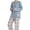 Light Blue, variant on Pajamas For Women Set Plus Size Casual Pajamas Lace Spaghetti Straps Home Wear Sleepwear Pyjamas Soft Homewear