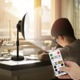 thumbnail image 2 of Teissuly LED Remote Control Desk Lamp, Cordless Lamp With 3 Lighting Modes 3 Brightness Leveles, Rechargeable Reading Lamp With Adjustabling & USB Charge Port Teissuly WER202309200513, 2 of 8