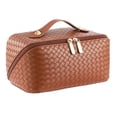 thumbnail image 4 of Bolsa de viaje para cosméticos ALEXTINA de gran capacidad, piel sintética, 4 of 8