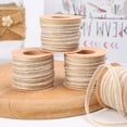 thumbnail image 3 of Moins de 5 Rouleaux de Jute Attachés pour Décoration de Mariage 0.5cmx10m, 3 of 9