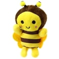 thumbnail image 2 of Honey Bee Cuddles Plush Toy Cute Yellow and Black Bumblebee Stuffed Animal Soft Huggable Figurine for Nature Themed Room Decoration and Play, 2 of 5