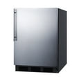 thumbnail image 3 of ADA compliant built-in undercounter all-refrigerator for general purpose or commercial use, auto defrost w/SS door, thin handle, and black cabinet, 3 of 3